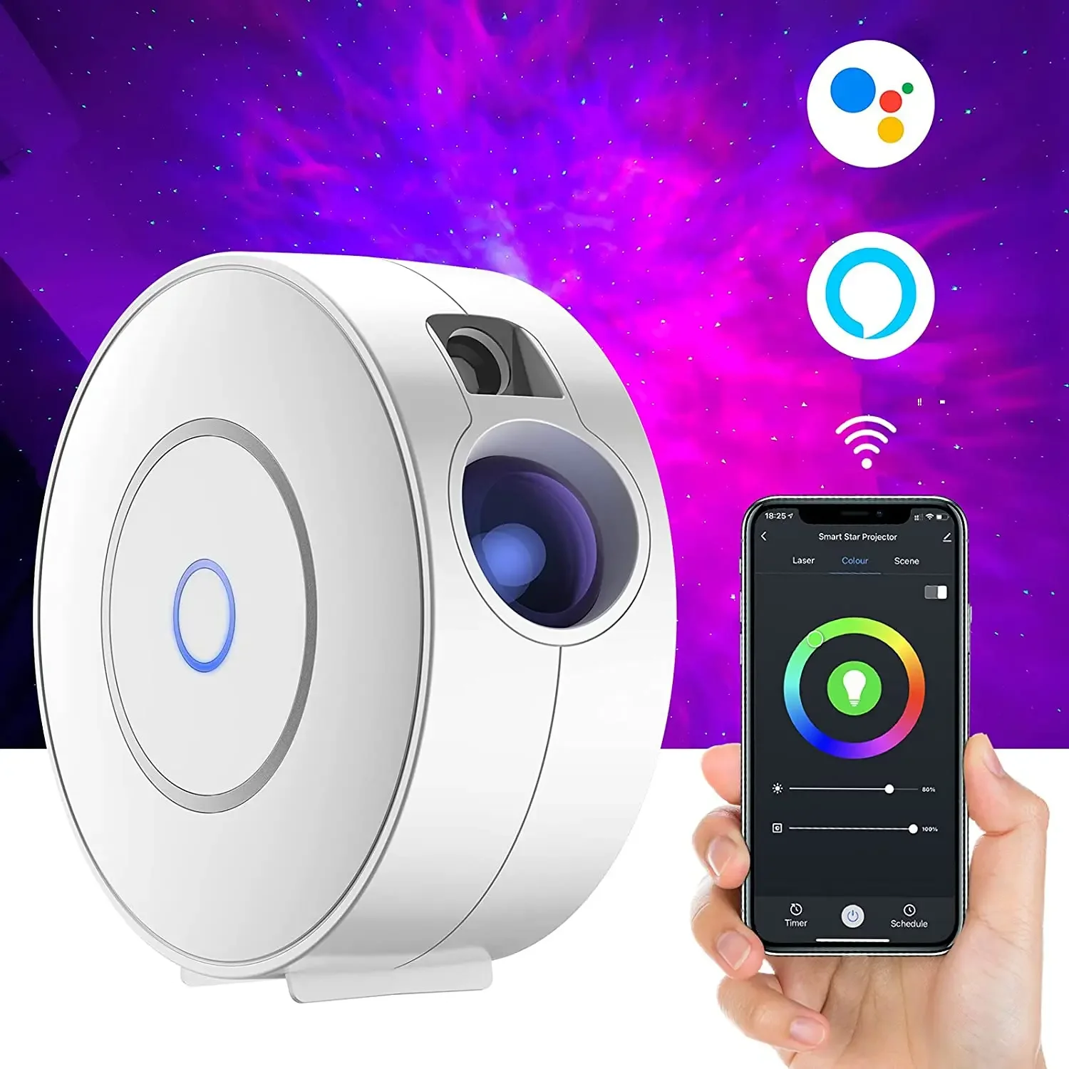 투야 와이파이 지능형 오로라 갤럭시 별이 빛나는 하늘  - Planetarium Projector Home 리뷰 및 가격
