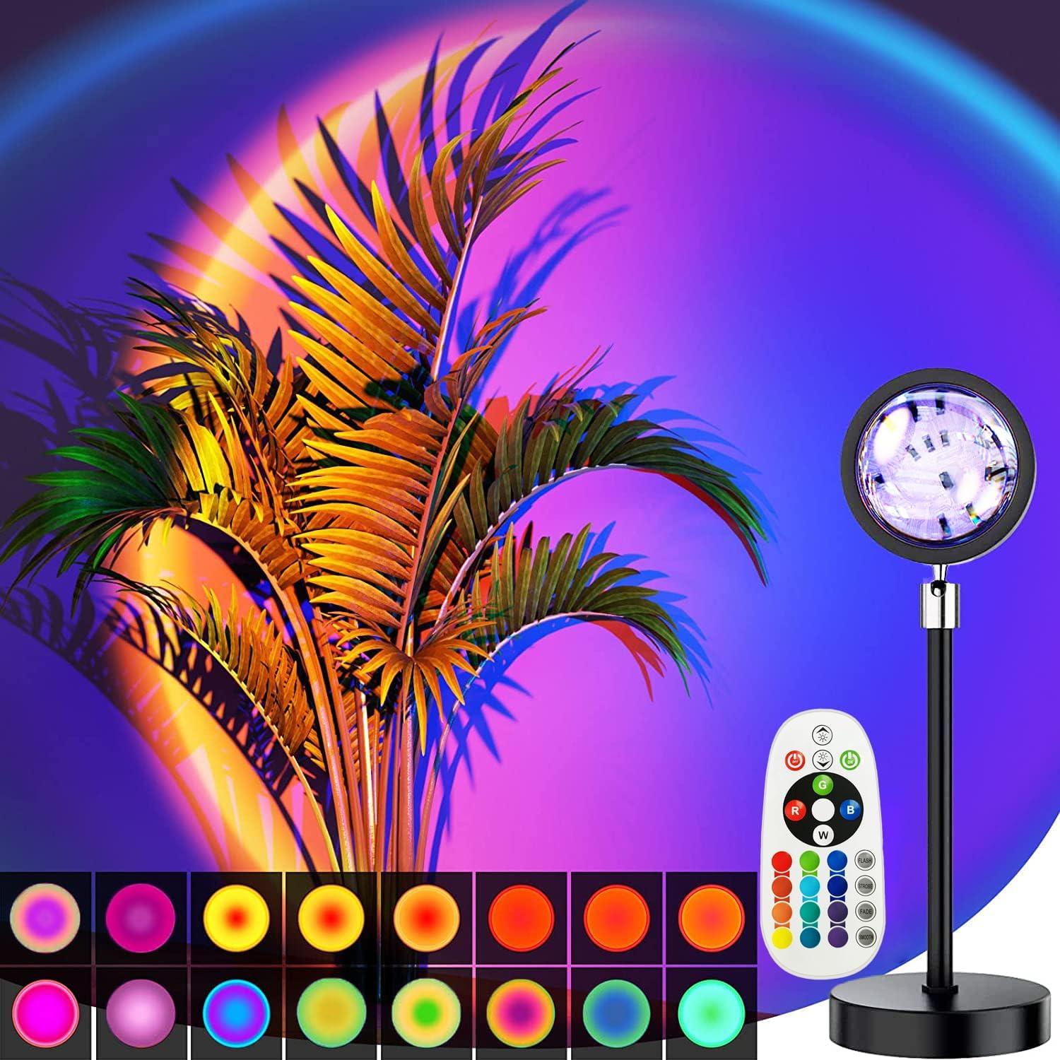 스마트 블루투스 USB 일몰 프로젝터 램프 App 제어 - Planetarium Projector Home 리뷰 및 가격