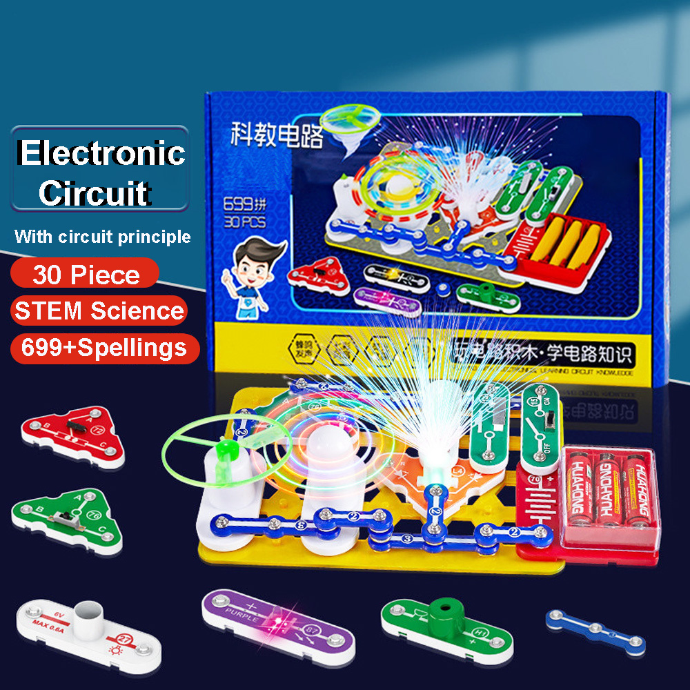 어린이 스냅 회로 블록을위한 STEM 과학 실험 키트  - Circuit Snap Kit 리뷰 및 가격