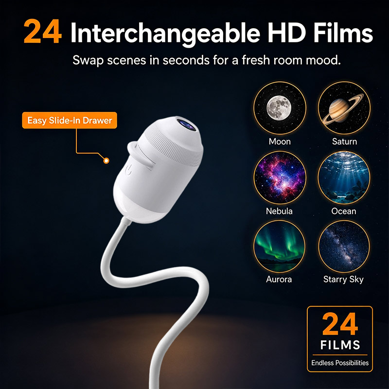 스마트 갤럭시 별빛 하늘 프로젝터 2-in-1 무드등, - Planetarium Projector Home 리뷰 및 가격
